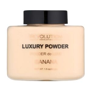 Makeup Revolution Luxury Powder minerálny púder odtieň Banana 42 g