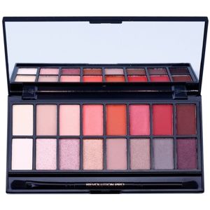 Makeup Revolution New-Trals vs Neutrals paletka očných tieňov so zrkadielkom a aplikátorom 16 g