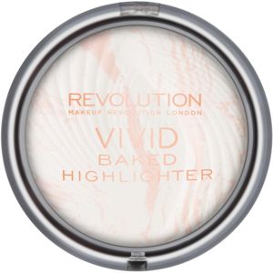 Makeup Revolution Vivid Baked zapečený rozjasňujúci púder odtieň Matte Lights 7.5 g