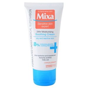MIXA 24 HR Moisturising hydratačný a ukľudňujúci krém pre citlivú a intolerantnú pleť 50 ml