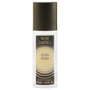 Naomi Campbell Queen of Gold deodorant s rozprašovačom pre ženy 75 ml