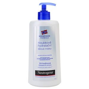 Neutrogena Norwegian Formula® Deep Moisture hĺbkovo hydratačné telové mlieko pre suchú a citlivú pokožku 400 ml