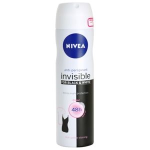 Nivea Invisible Black & White Clear antiperspirant v spreji pre ženy 150 ml