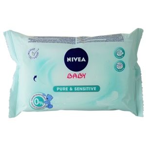 Nivea Baby Pure & Sensitive čistiace utierky 63 ks