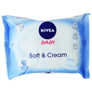 Nivea Baby Soft & Cream čistiace utierky 20 ks