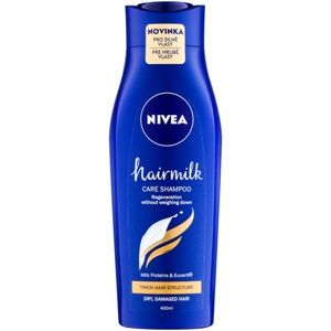 Nivea Hairmilk ošetrujúci šampón pre silné a nepoddajné vlasy