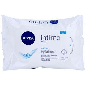 Nivea Intimo Fresh obrúsky na intímnu hygienu 20 ks