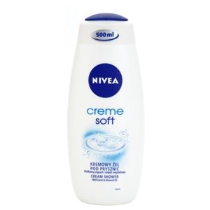 Nivea Creme Soft krémový sprchový gél maxi 500 ml