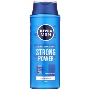 Nivea Men Strong Power posilňujúci šampón pre mužov 400 ml