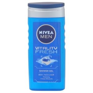 Nivea Men Vitality Fresh sprchový gél na vlasy a telo 250 ml