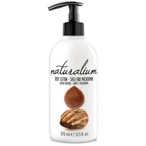 Naturalium Nuts Shea and Macadamia regeneračné telové mlieko 370 ml
