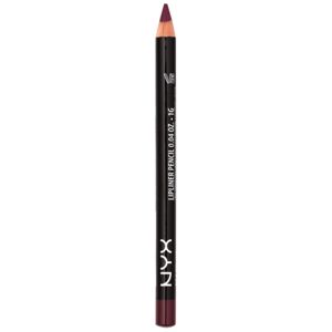 NYX Professional Makeup Slim Lip Pencil precízna ceruzka na oči odtieň Prune 1 g