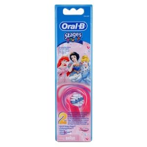 Oral B Stages Power EB10 Princess náhradné hlavice na zubnú kefku extra soft 2 ks