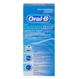 Oral B Super Floss dentálna niť pre strojček a implantáty 50 ks