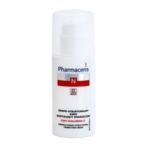 Pharmaceris N-Neocapillaries Capi-Hyaluron-C protivráskový krém obnovujúci hustotu pleti pre citlivú pleť so sklonom k začervenaniu SPF 20 50 ml