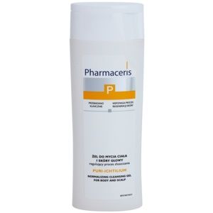 Pharmaceris P-Psoriasis Puri-Ichtilium umývací gél na telo a pokožku hlavy s prejavmi lupienky 250 ml