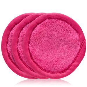 Notino Spa Collection Make-up removal pads odličovacie tampóny z mikrovlákna odtieň Pink 3 ks