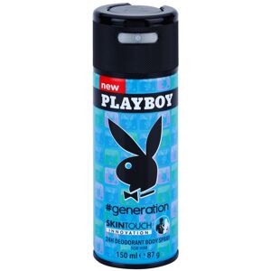 Playboy Generation Skin Touch deospray pre mužov 150 ml
