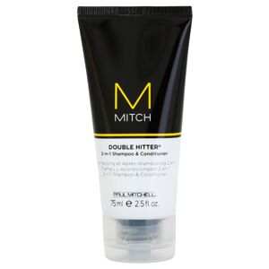 Paul Mitchell Mitch Double Hitter šampón a kondicionér 2 v1 75 ml