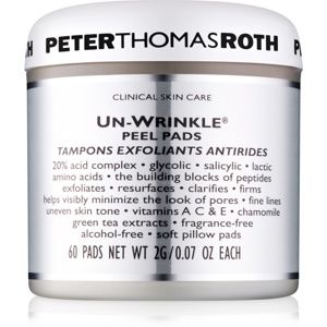 Peter Thomas Roth Un-Wrinkle peelingové pleťové tampóny 60 ks