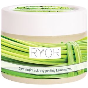 RYOR Lemongrass zjemňujúci cukrový peeling na telo 325 g