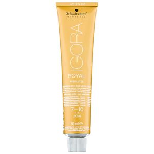 Schwarzkopf Professional IGORA Royal Absolutes farba na vlasy odtieň 7-10 60 ml