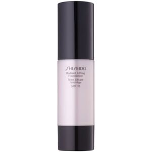 Shiseido Makeup Radiant Lifting Foundation rozjasňujúci liftingový make-up SPF 15 odtieň I100 Very Deep Ivory 30 ml