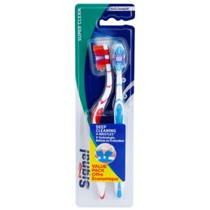 Signal Super Clean zubné kefky soft 2 ks 2 ks