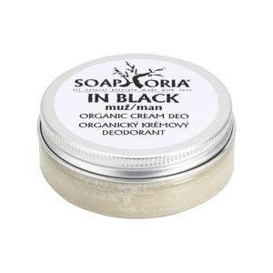 Soaphoria In Black pánsky organický krémový dezodorant 50 ml
