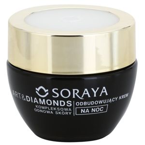 Soraya Art & Diamonds omladzujúci nočný krém pre obnovu pleťových buniek 70+ 50 ml