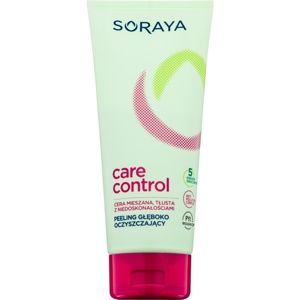 Soraya Care & Control čistiaci gél, peeling a pleťová maska pre mastnú a zmiešanú pleť 150 ml