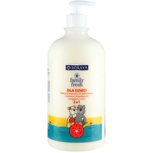 Soraya Family Fresh sprchový gél a šampón 2 v 1 pre deti s extraktom z ovsa 1000 ml