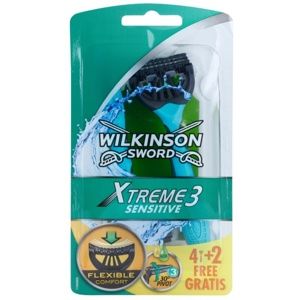 Wilkinson Sword Xtreme 3 Sensitive jednorázové holiace strojčeky 6 ks