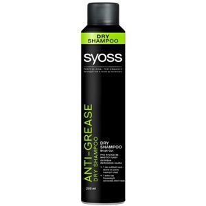 Syoss Anti Grease suchý šampón pre rýchlo sa mastiace vlasy 200 ml