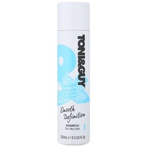 TONI&GUY Smooth Definition uhladzujúci šampón pre suché a nepoddajné vlasy 250 ml