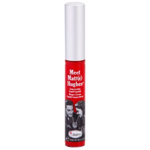 theBalm Meet Matt(e) Hughes Long Lasting Liquid Lipstick dlhotrvajúci tekutý rúž odtieň Devoted 7.4 ml