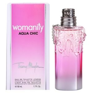 Mugler Womanity Aqua Chic 2013 Edition toaletná voda pre ženy 50 ml