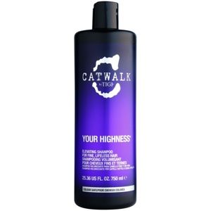 TIGI Catwalk Your Highness šampón pre objem 750 ml
