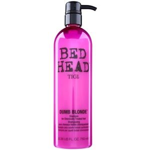 TIGI Bed Head Dumb Blonde šampón pre chemicky ošterené vlasy 750 ml