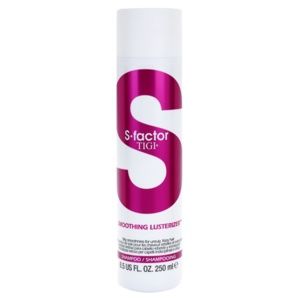 TIGI S-Factor Smoothing Lusterizer šampón pre nepoddajné a krepovité vlasy 250 ml