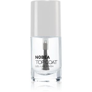 NOBEA Day-to-Day Top Coat vrchný ochranný lak na nechty s leskom 6 ml
