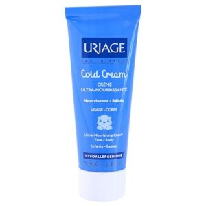 Uriage Bébé 1st Cold Cream výživný krém na telo a tvár 75 ml