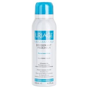 Uriage Hygiène Fresh Deodorant dezodorant v spreji s 24hodinovou ochranou 125 ml