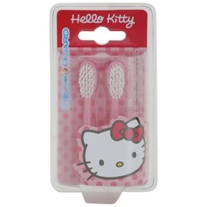 VitalCare Hello Kitty náhradné hlavice pre sonickú zubnú kefku na baterky 2 ks 2 ks