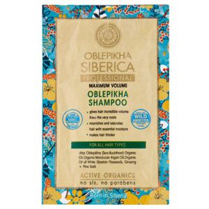 Natura Siberica Oblepikha (Sea-Buckthorn) šampón pre maximálny objem vlasov 6 ml