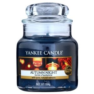 Yankee Candle Autumn Night vonná sviečka Classic malá 105 g