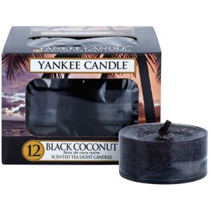 Yankee Candle Black Coconut Refill čajová sviečka 12 x 9.8 g