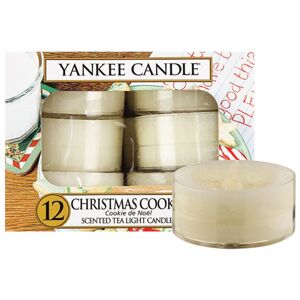 Yankee Candle Christmas Cookie čajová sviečka 12 x 9.8 g