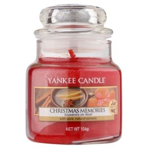 Yankee Candle Christmas Memories vonná sviečka Classic malá 104 g