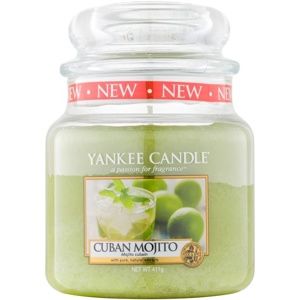 Yankee Candle Cuban Mojito vonná sviečka Classic stredná 411 g